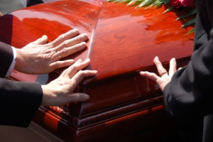 closed casket