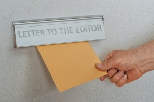 sending letter to the editor