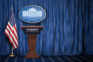 White House podium