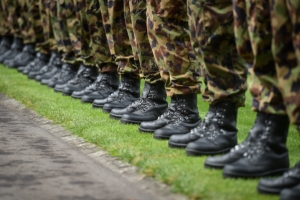 National guard troops