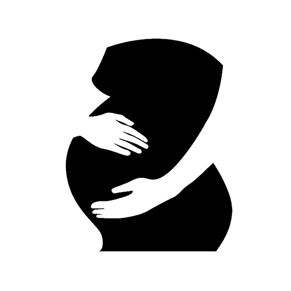 pregnant woman icon
